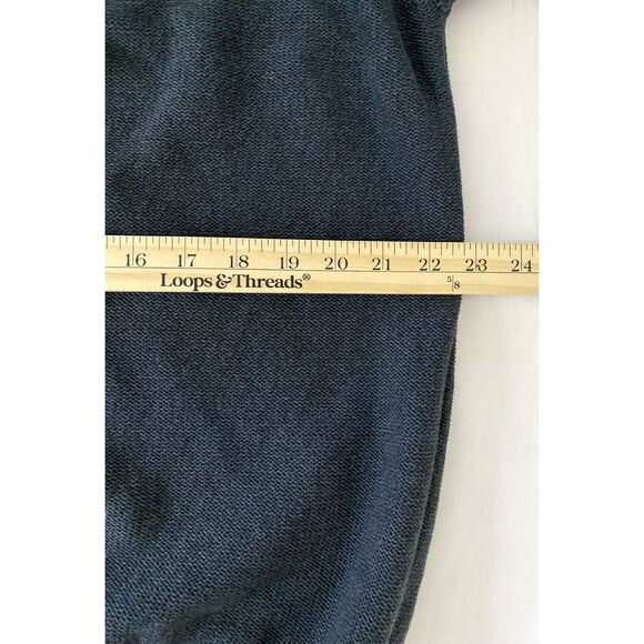 Columbia Green Ribbed Knit Sweater Mens Long Sleeve Pullover, 100% Cotton Sz XL - Picture 8 of 10